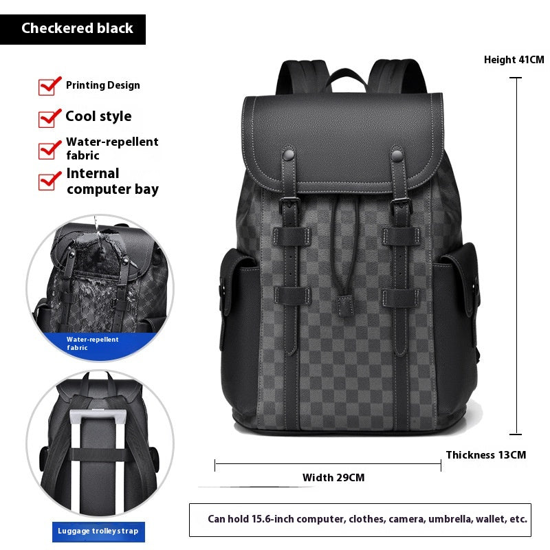 Business-Rucksack mit gebogenem Schultergurt