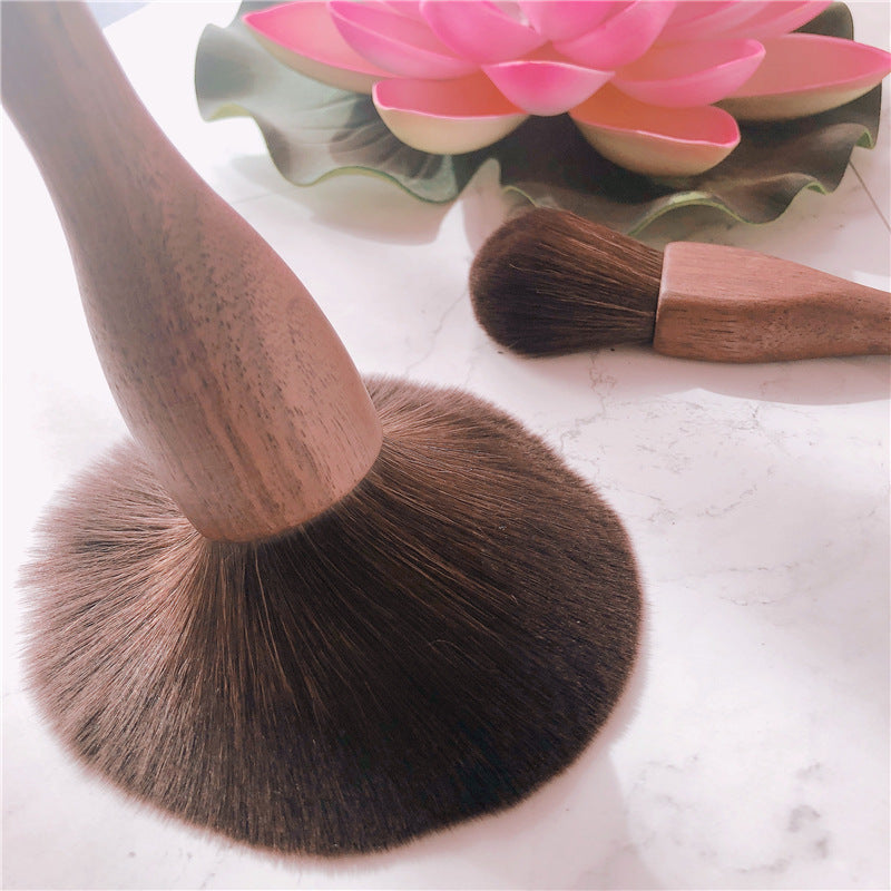 Walnussfaser Make-up-Pinsel