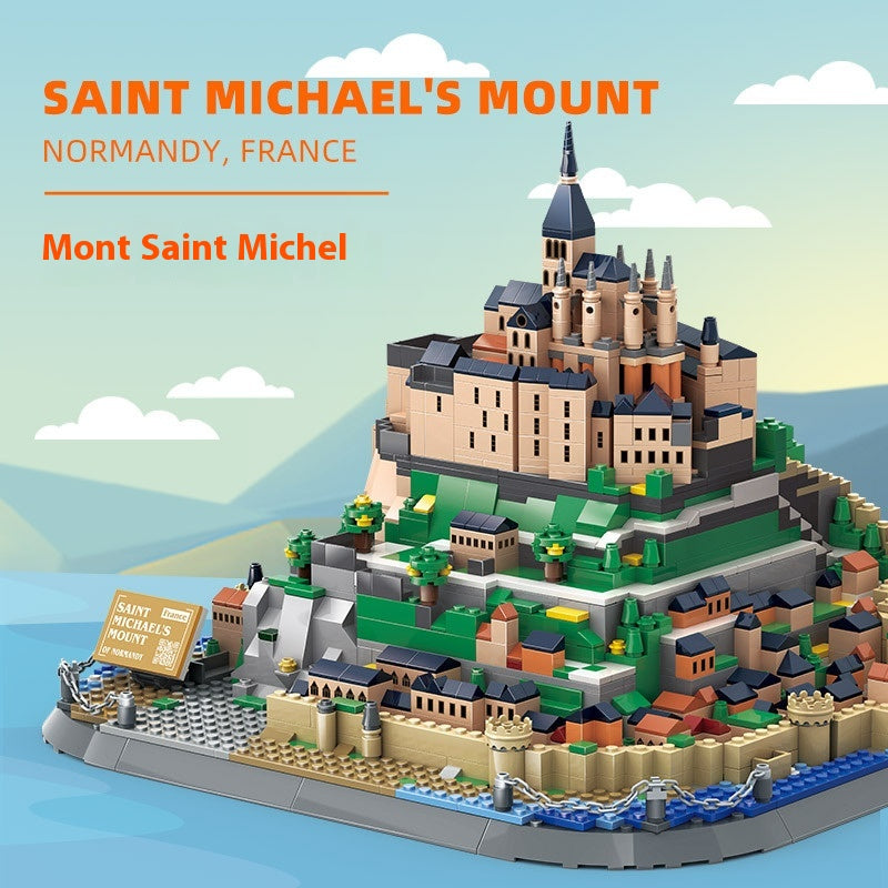 Modellbausatz Mont Saint-Michel (1392 Teile) – Bild 5 | LuxeStyle