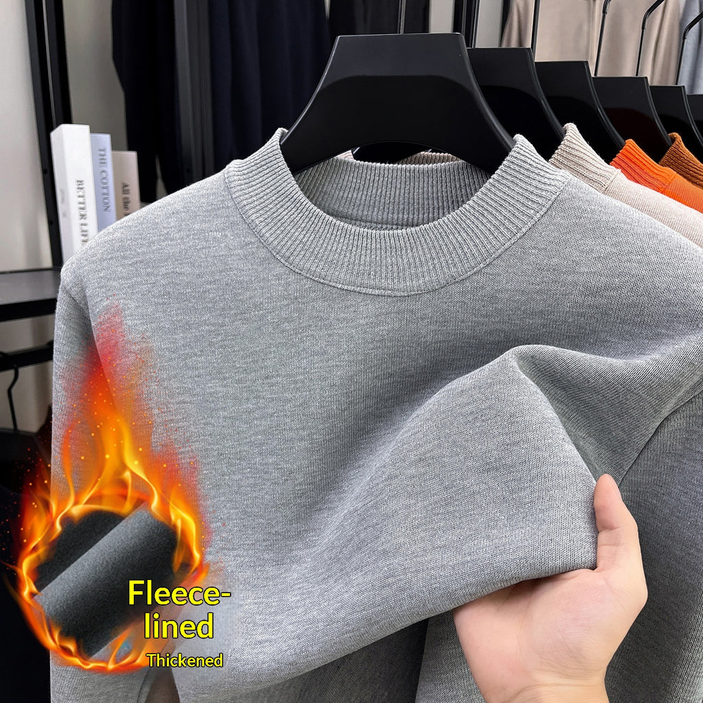 Herren-Warm-Strickpullover