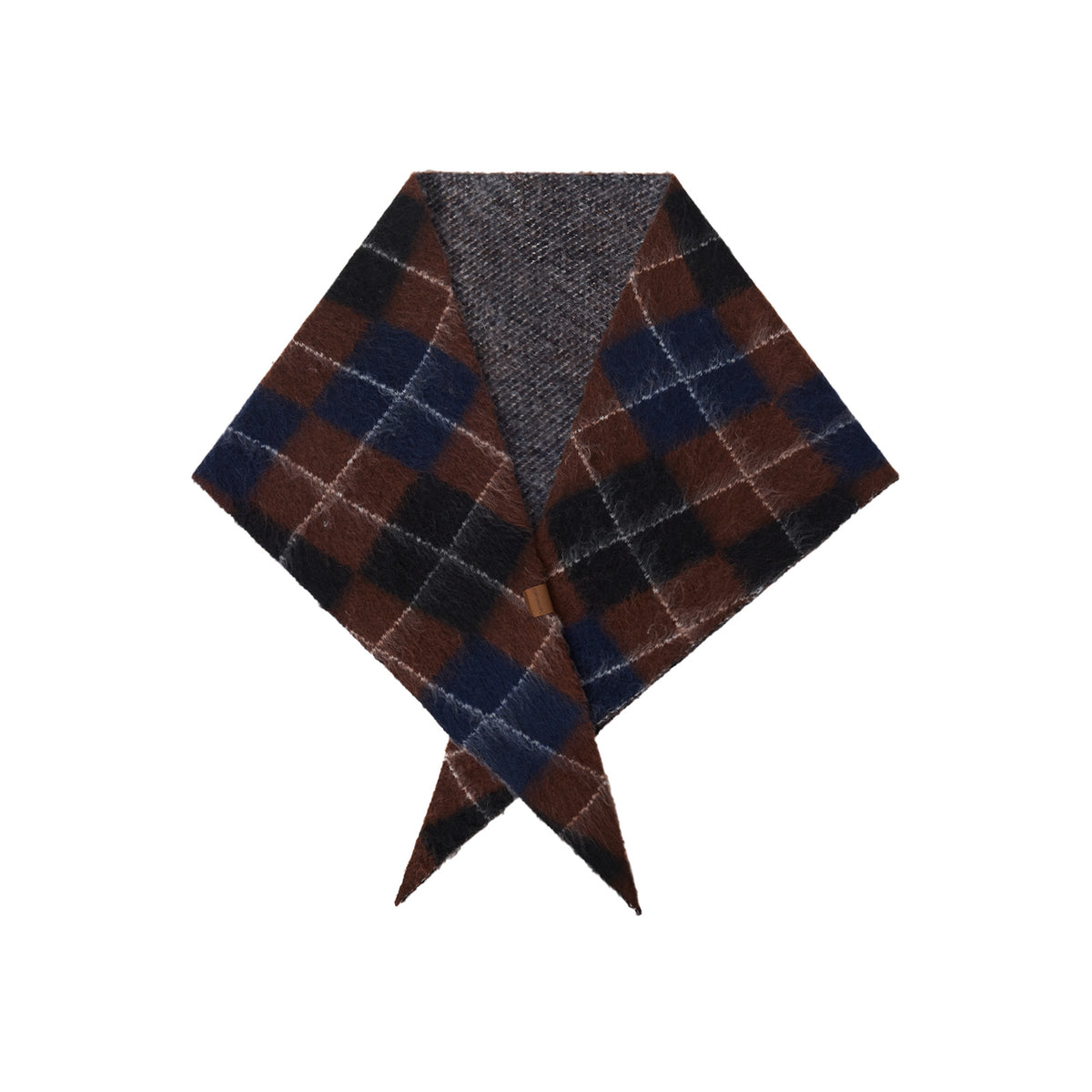 Triangular Schals mit Strassstein-Jacquard-Muster – Bild 4 | LuxeStyle