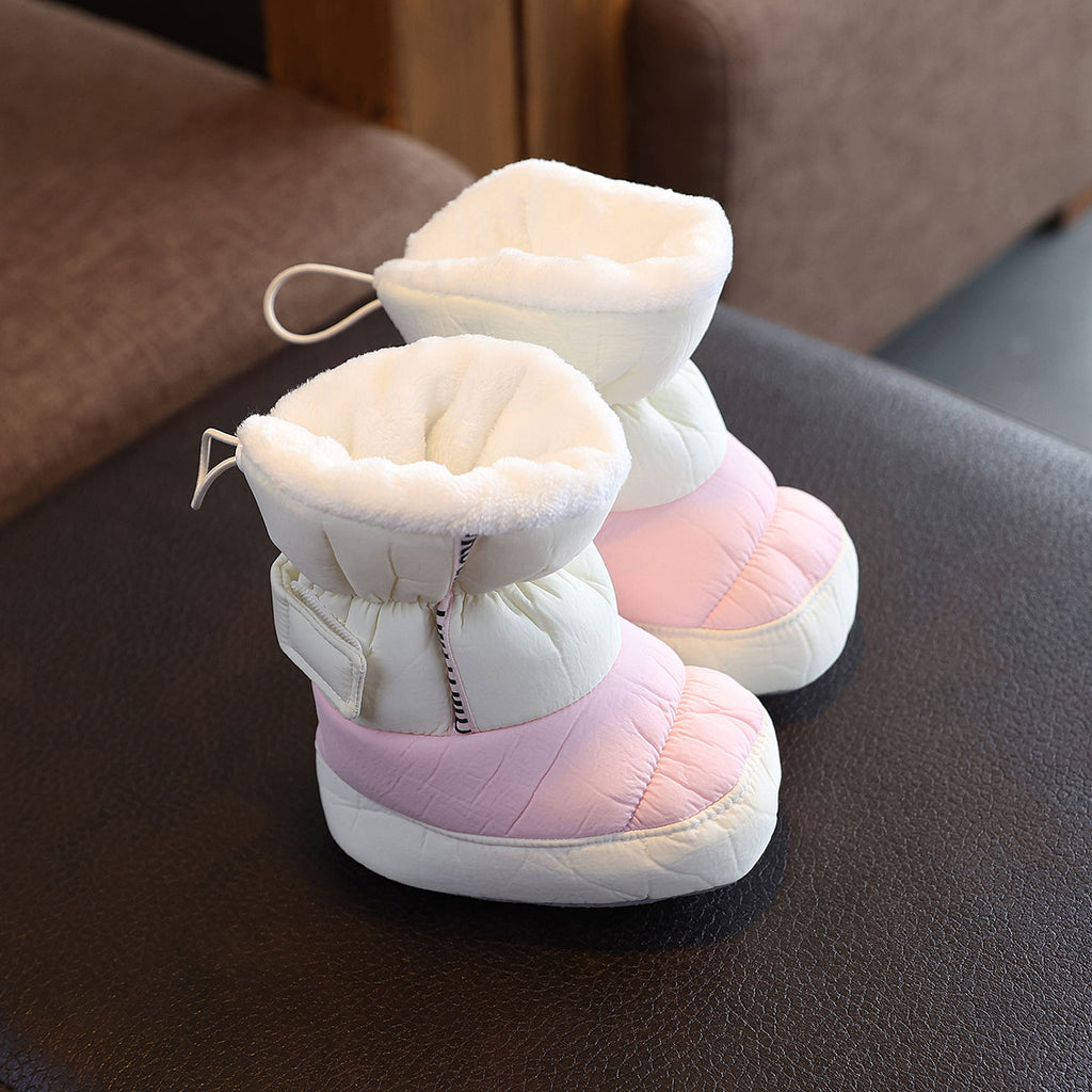 Baby Baumwollschuhe mit Plüschfutter – Bild 7 | LuxeStyle