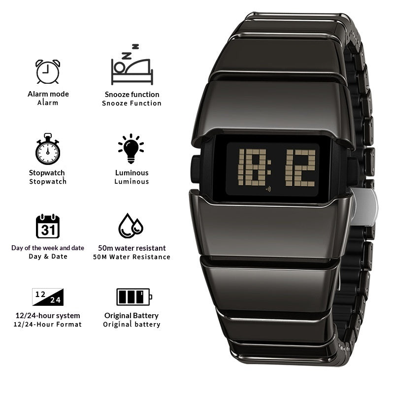 Retro Digitaluhr Sanda Y2K 14mm – Bild 4 | LuxeStyle