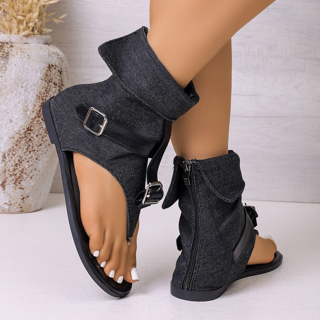 Sommer-Sandalen mit Reissverschluss – Bild 3 | LuxeStyle