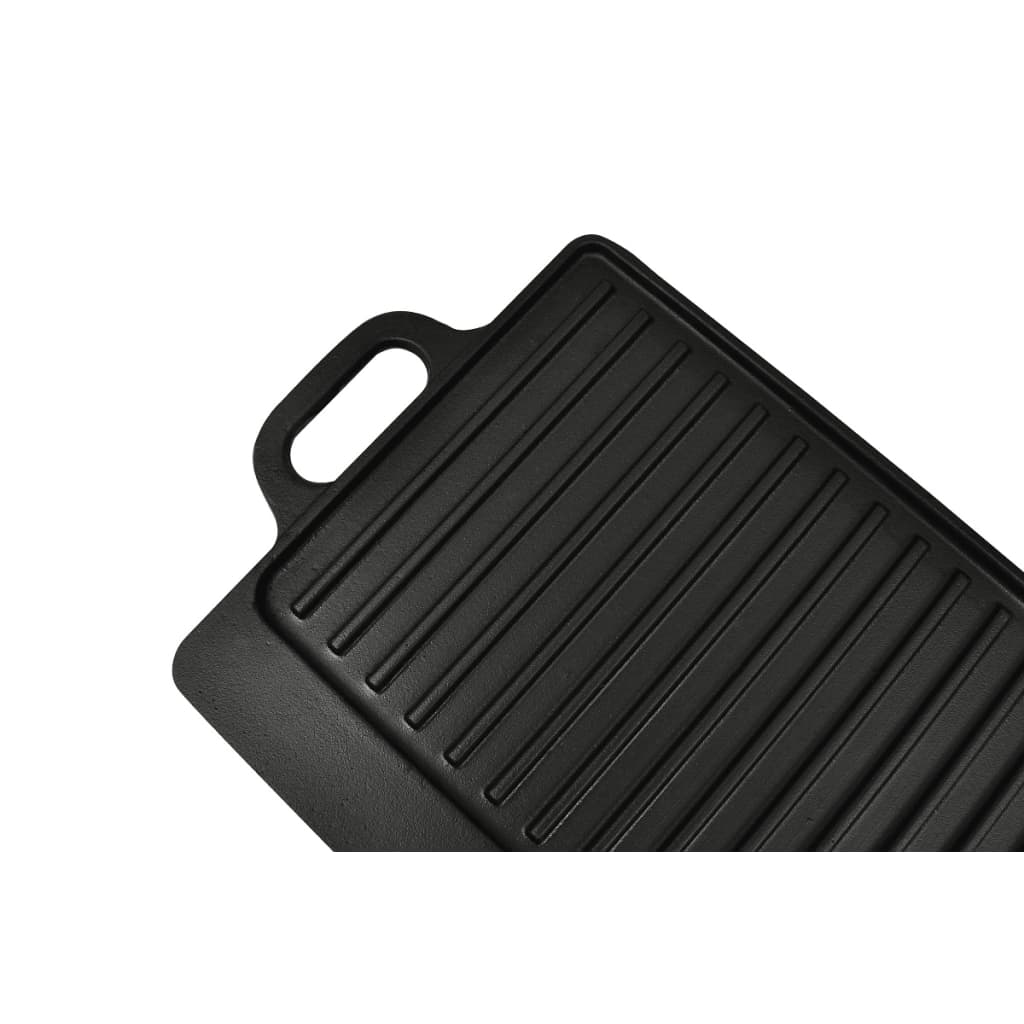 Wendbare Gusseisen Grillplatte 50x23 cm