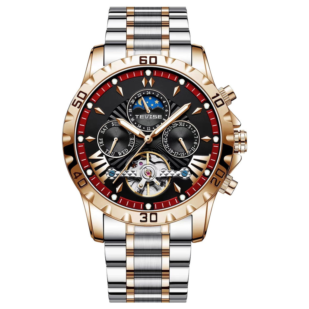 Männliche Business-Uhr mit Tourbillon