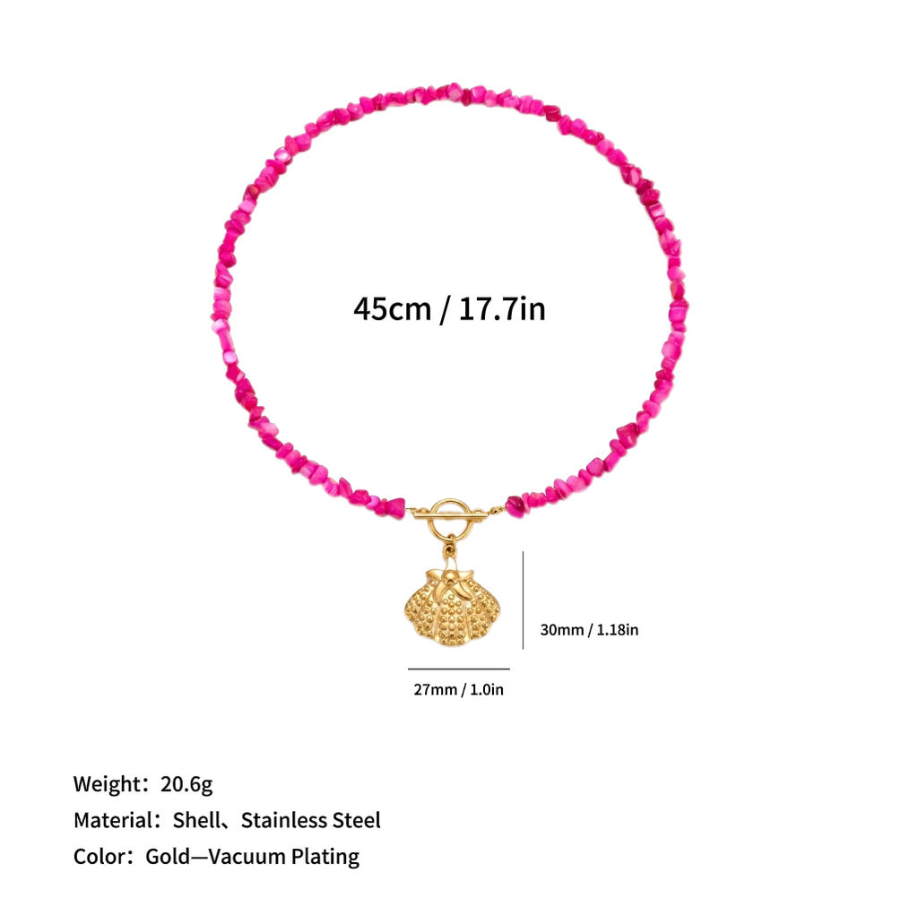 Ozean-Pendant Choker