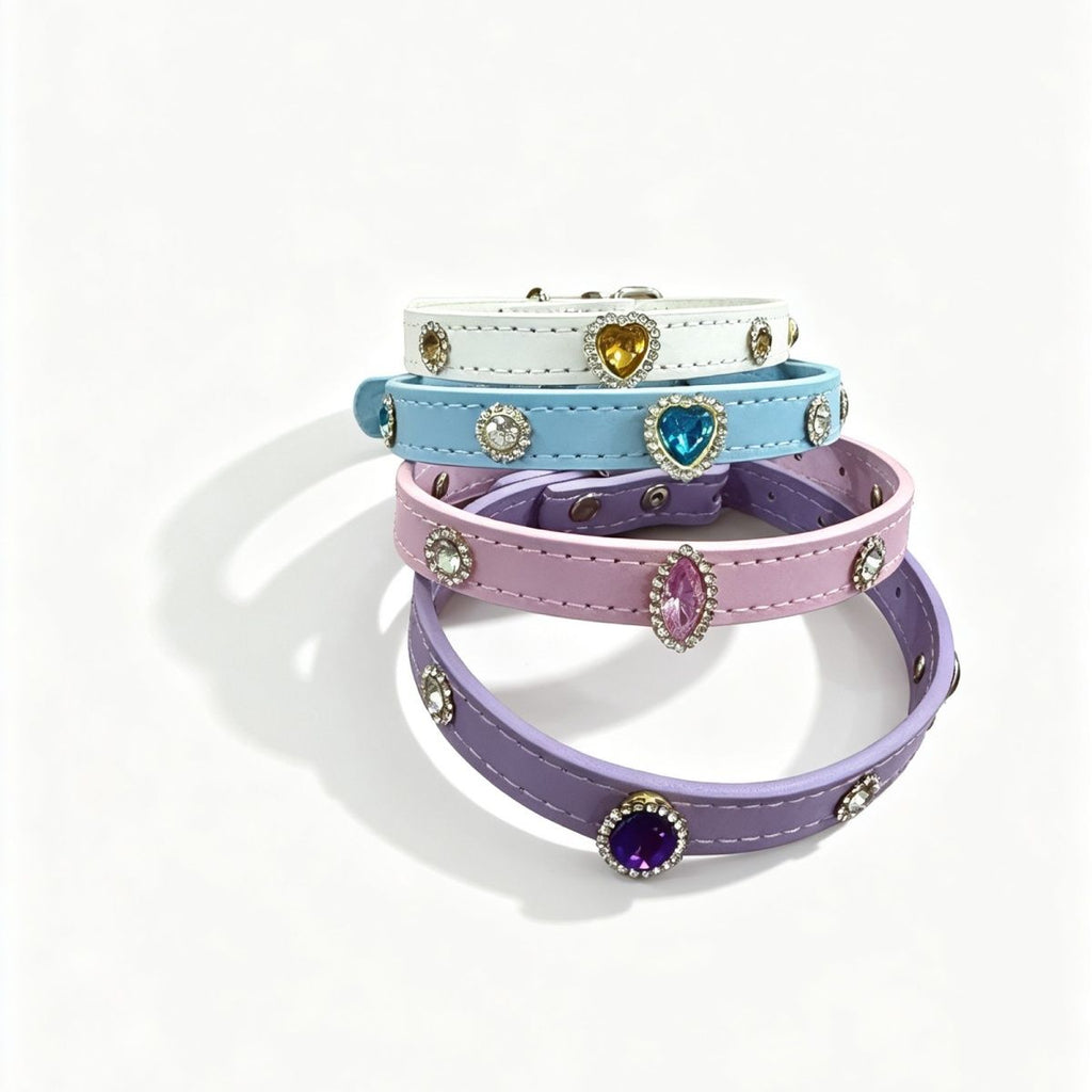 Halsband für Haustiere mit Strasssteinen – Bild 7 | LuxeStyle