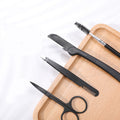 Browen-Trimmer-Set aus Edelstahl – Bild 2 | LuxeStyle