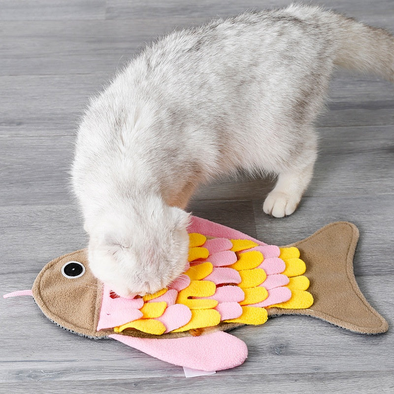 Fischförmige Schnüffeldecke für Katzen – Bild 8 | LuxeStyle