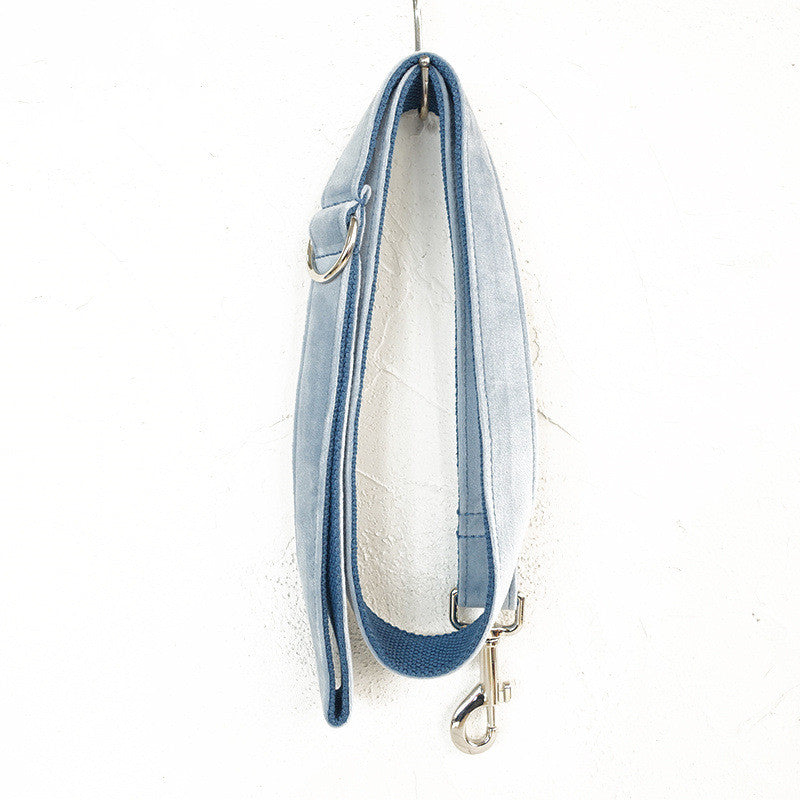 Dickes Haustierhalsband aus Samt | LuxeStyle