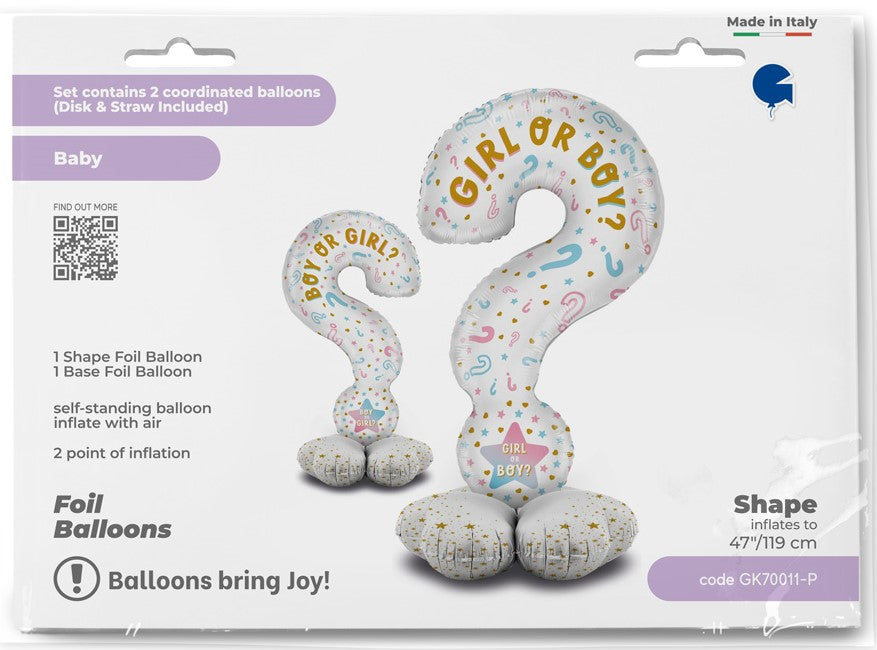 Folienballon Gender Reveal