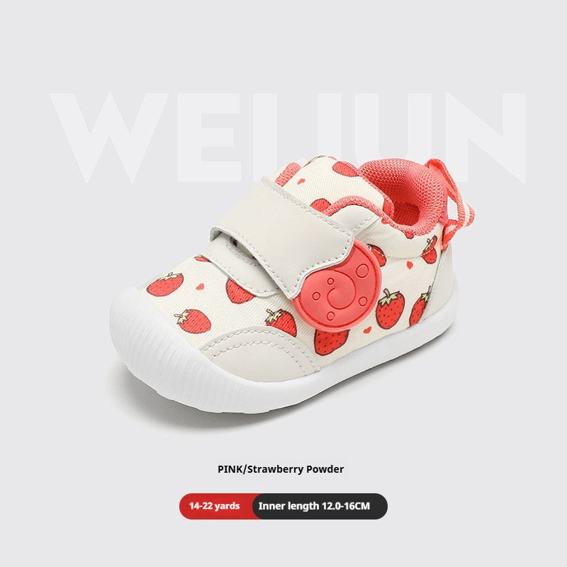 Kleinkinder-Schuhe mit weicher Anti-Rutsch-Sohle