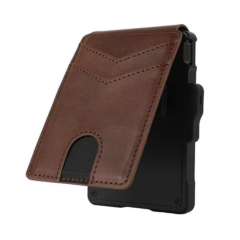 Leder-Kartenhalter für Herren