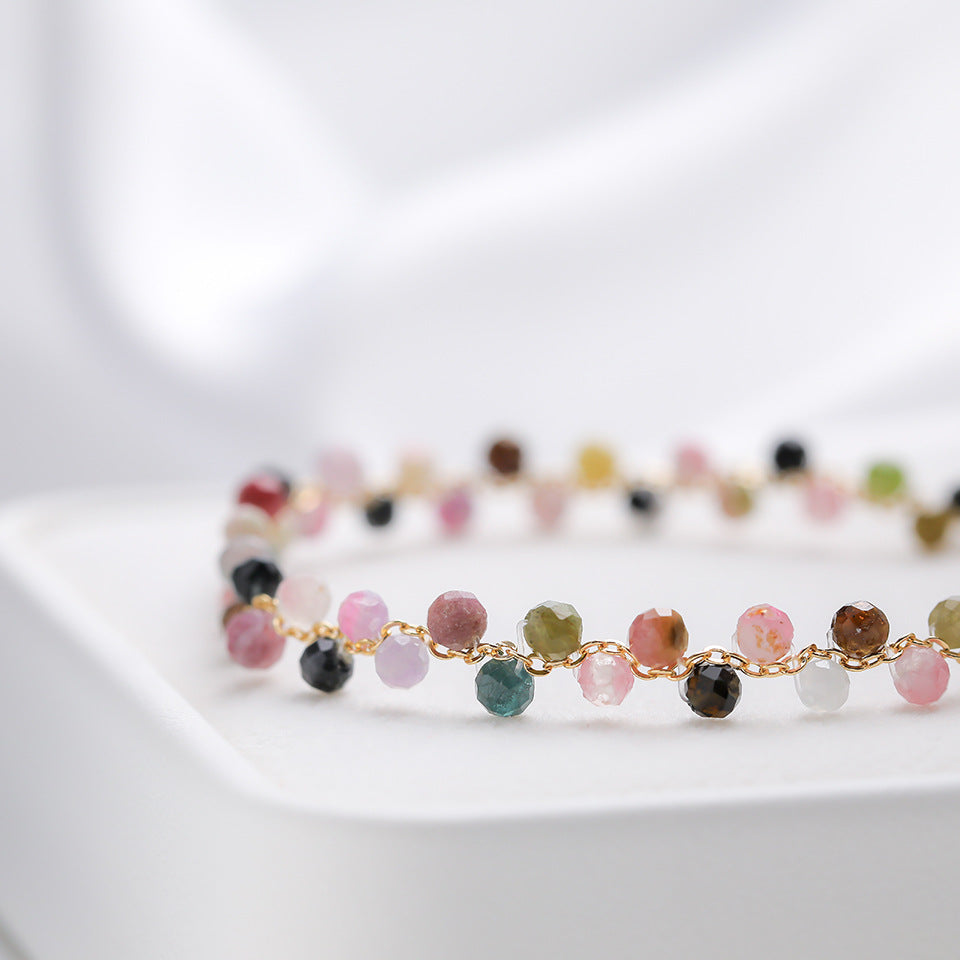 Verstellbares Turmalin-Armband für Damen – Bild 7 | LuxeStyle
