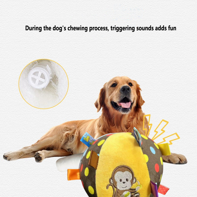 Plüsch Ball mit Sound für Hunde