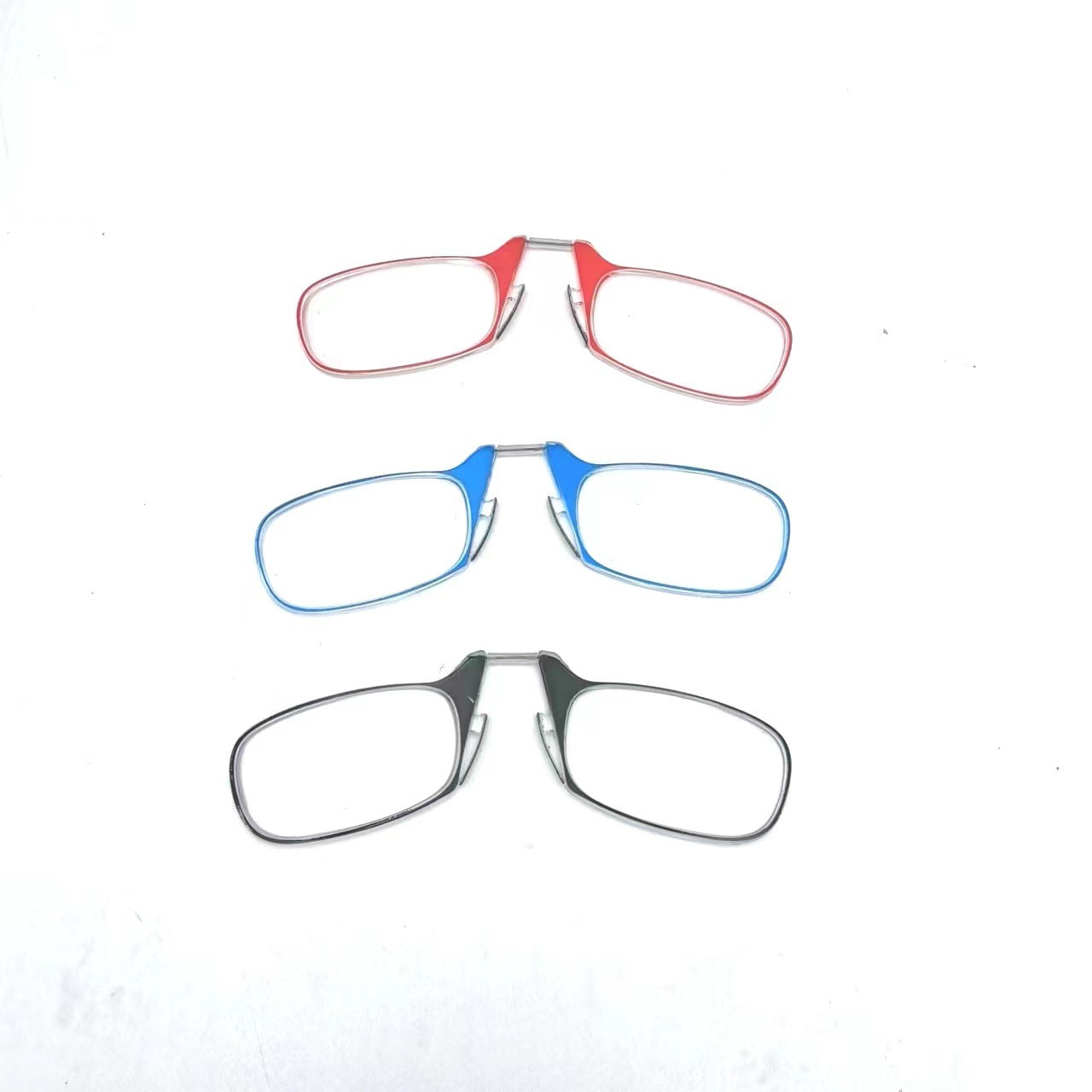 Blaulichtfilter Lesebrille mit Nasenclip