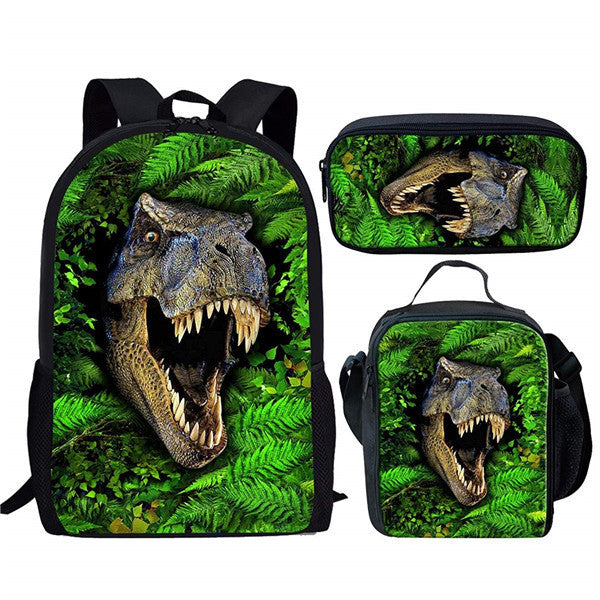 Dinosaurier Rucksack-Set für Kinder – Bild 10 | LuxeStyle
