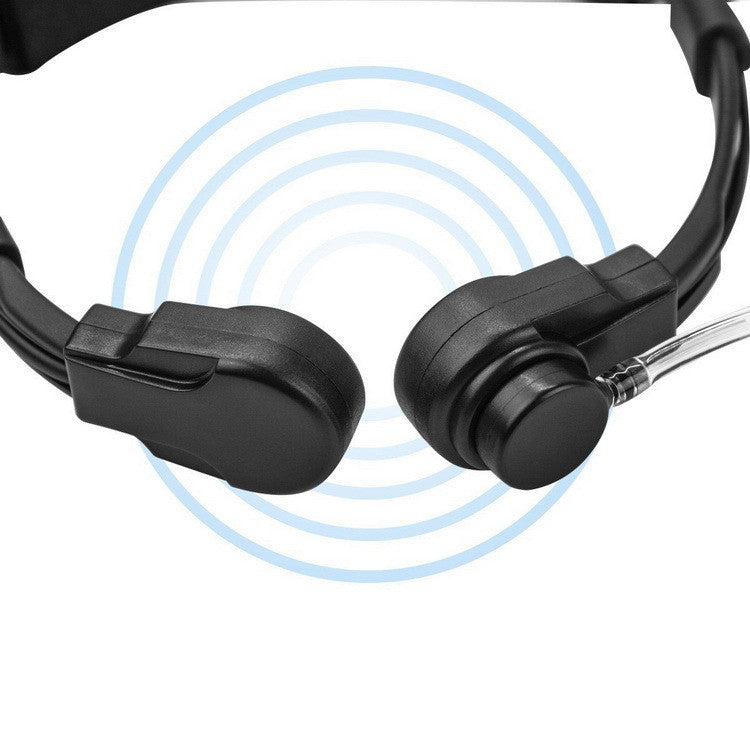 Kehlkopfmikrofon-Headset