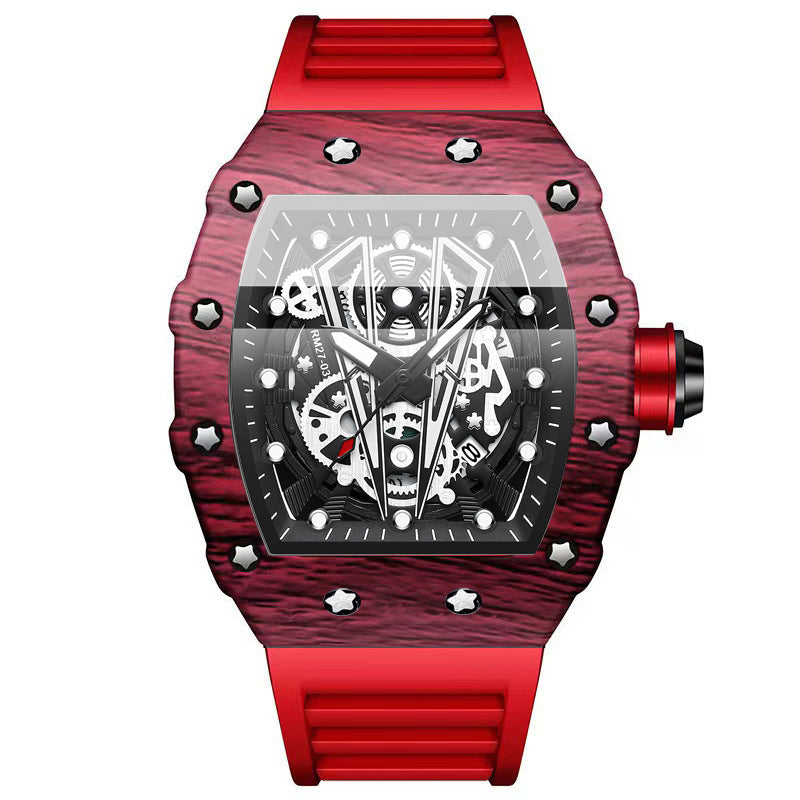 Wasserdichte Quarz-Herrenuhr im sportlichen Design – Bild 9 | LuxeStyle