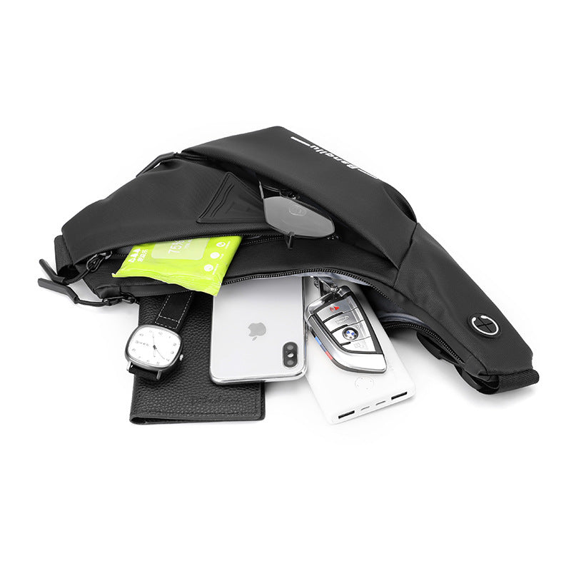Anti-Diebstahl Brusttasche für Herren – Bild 6 | LuxeStyle