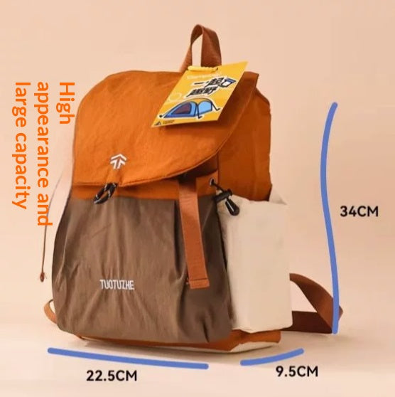 Filz-Rucksack für Outdoor-Aktivitäten – Ansicht 4