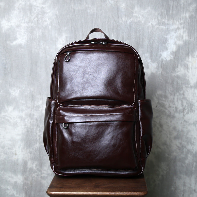 Lederrucksack Herren – Vintage-Look – Bild 5 | LuxeStyle