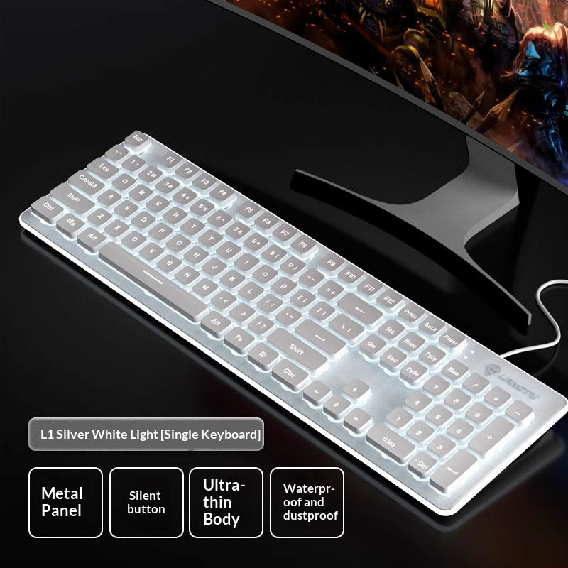 Hintergrundbeleuchtete Tastatur