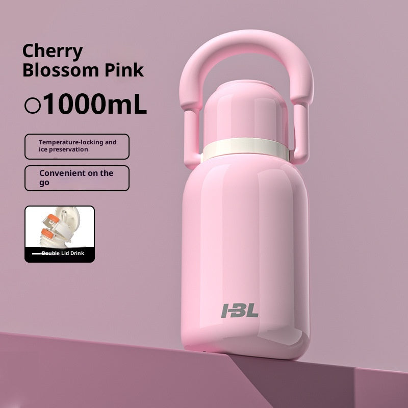 Titanbeschichtete Outdoor-Trinkflasche (1000 ml) – Bild 9 | LuxeStyle