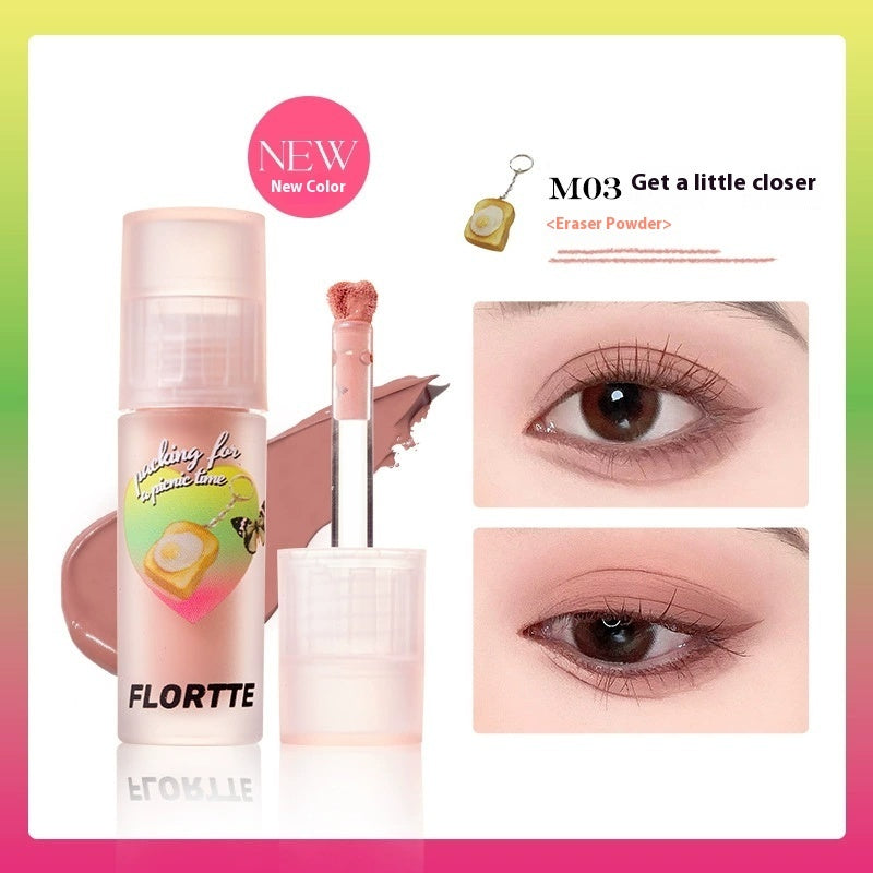 Glänzendes Augen-Schatten-Set