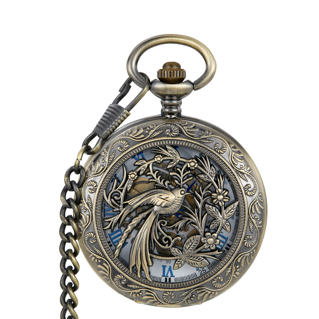 Mechanische Taschenuhr im Antik-Stil – Ansicht 6