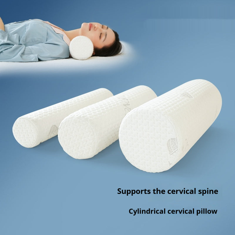 Rundes Nackenkissen aus Memory Foam