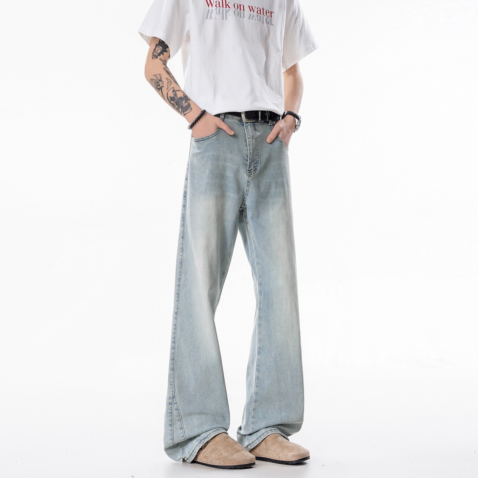 Vielseitige, gerade geschnittene Jeans für Herren