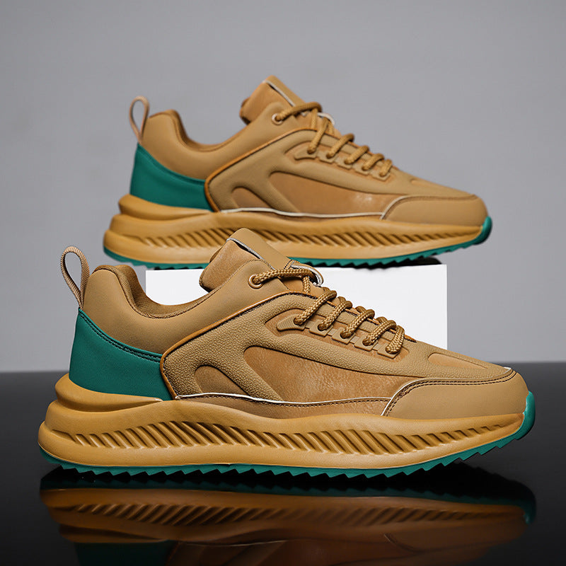 Leichte Casual Sneaker mit Plateau-Sohle