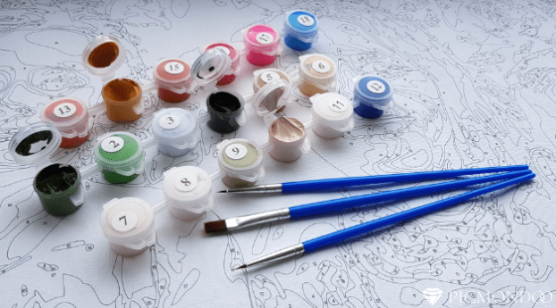 Malen nach Zahlen Set – Alaska Berglandschaft – Bild 6 | LuxeStyle