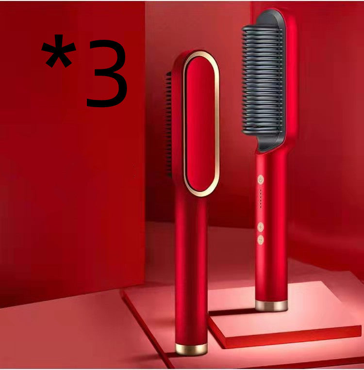 2-in-1 Haarglätter & Lockenstab mit Ionen