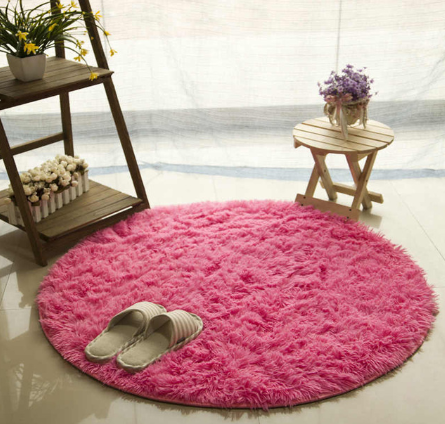 Runder Hochflor-Teppich aus Kunstfell – Bild 11 | LuxeStyle