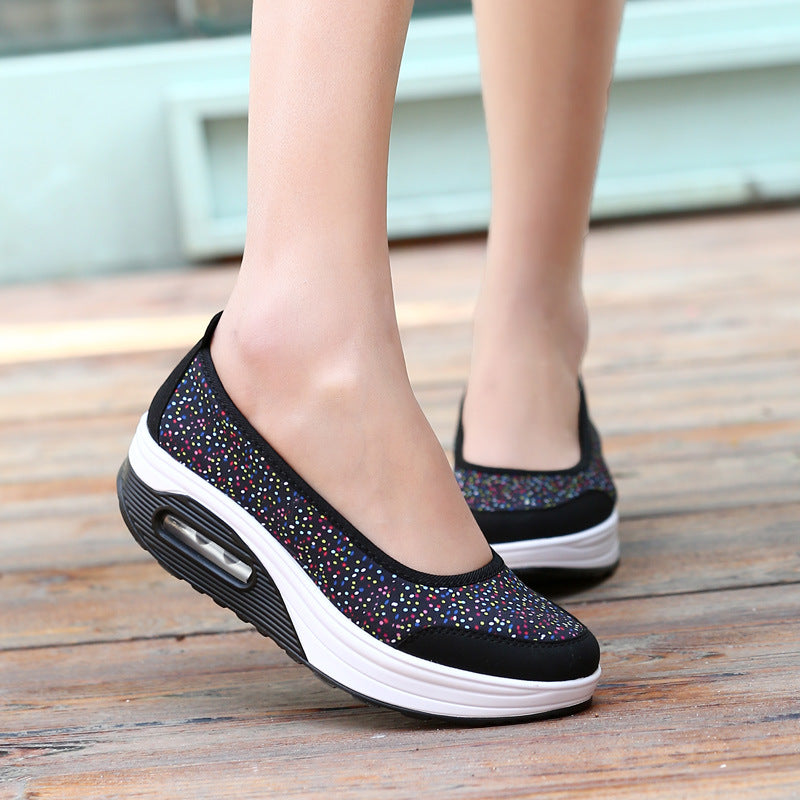 Atmungsaktive Mesh Schuhe mit flachem Mund – Bild 1 | LuxeStyle