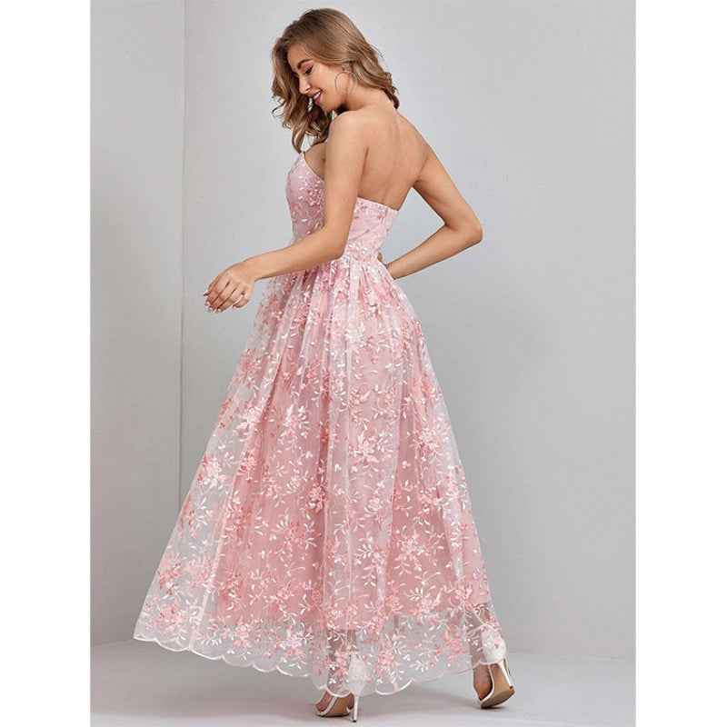 Elegantes Retro-Kleid mit Spitze