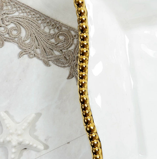 Keramik Servierplatte „Light Luxury“