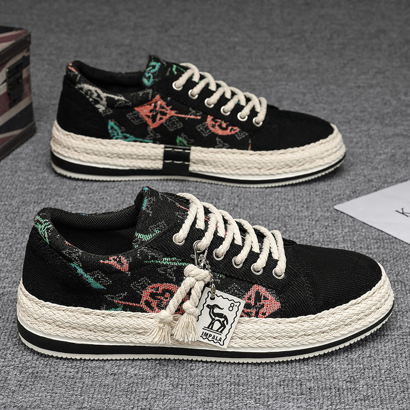 Leichte Freizeitschuhe aus Stoff – Bild 2 | LuxeStyle