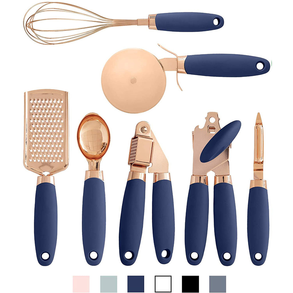 7-teiliges Küchenhelfer-Set aus Edelstahl – Bild 5 | LuxeStyle