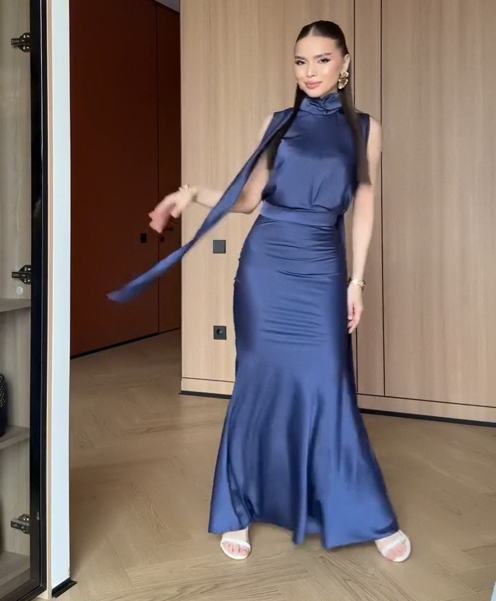 Taillenbetontes A-Linien Kleid