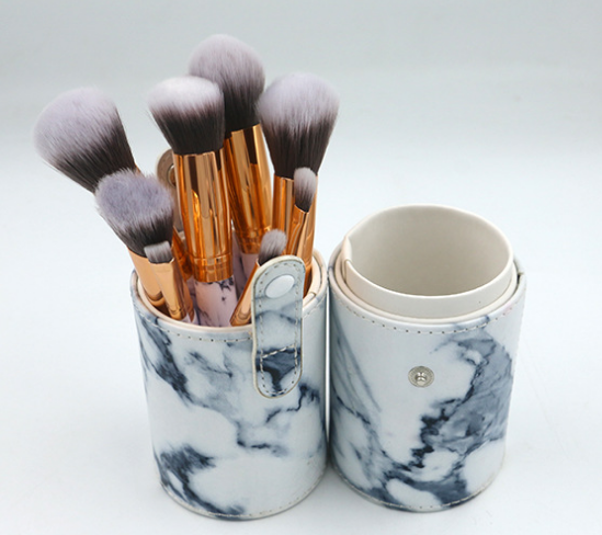 Marmorgriff Pinselset (10 Stück) – Bild 10 | LuxeStyle