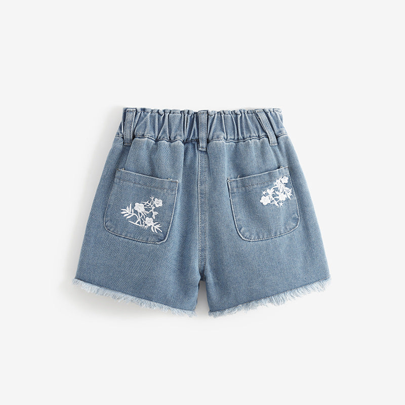 Lässige Denim Shorts für Mädchen