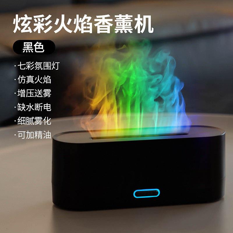 Flammen-Aroma-Diffusor mit Luftbefeuchter