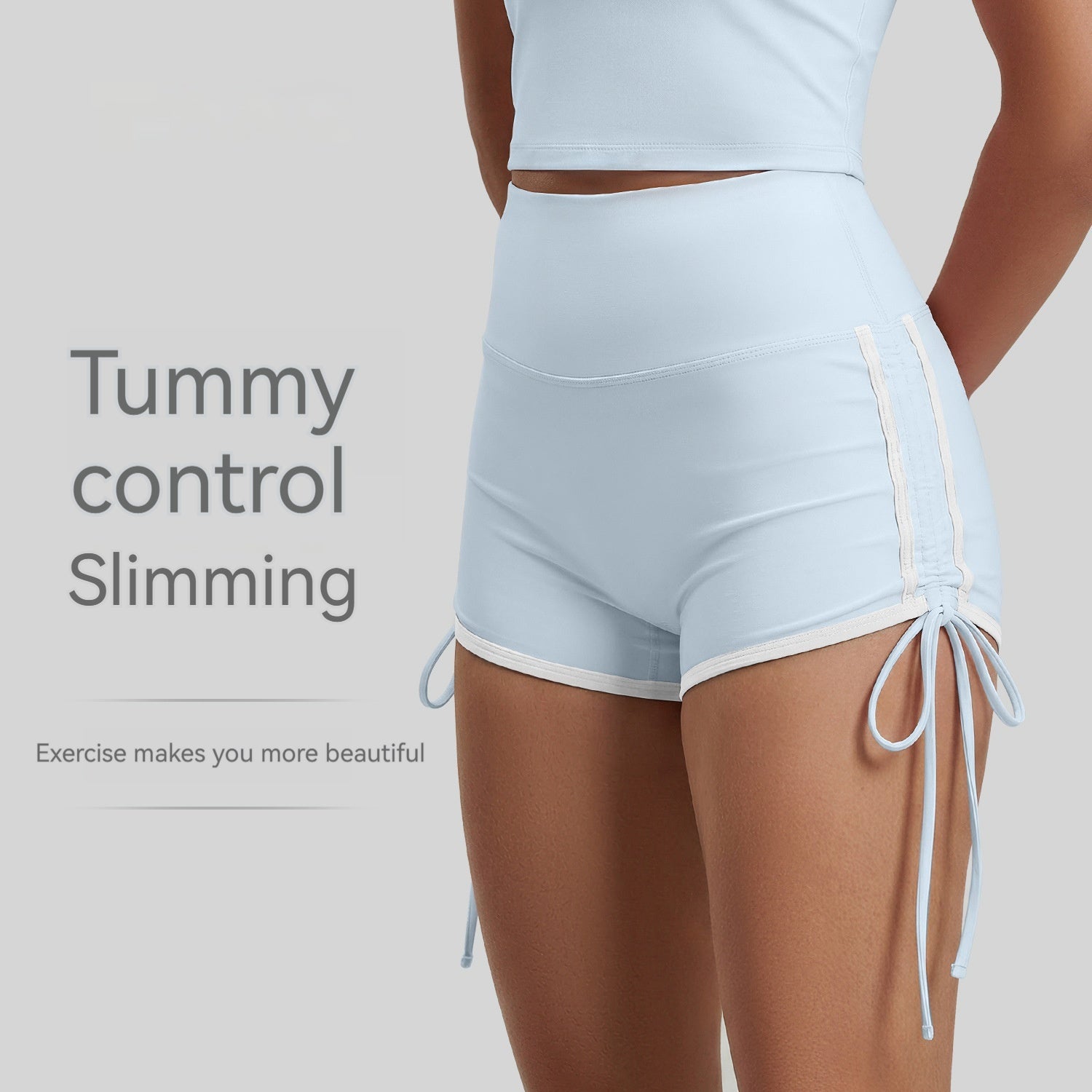 Sport-Shorts mit Kordelzug
