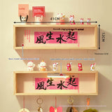 Ausführung: Holzfarbe, 12.5 × 41 Mit Licht, Fengsheng Shuiqi