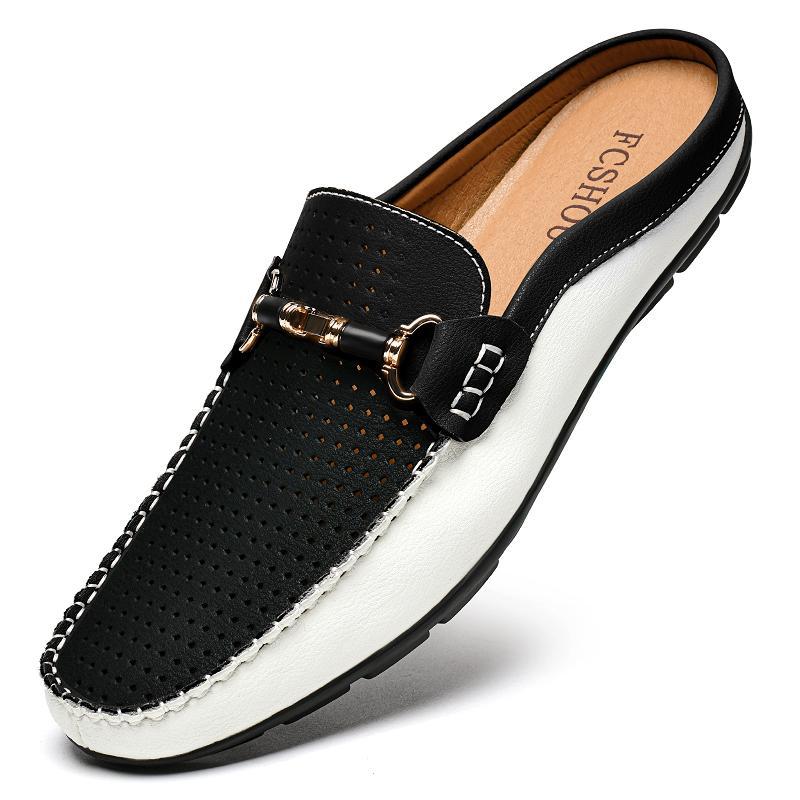 Atmungsaktive Herren Loafer aus Leder