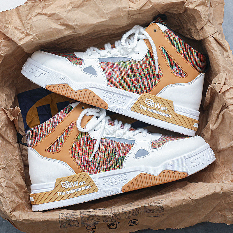 High Top Sneaker mit rutschfester Sohle – Bild 4 | LuxeStyle